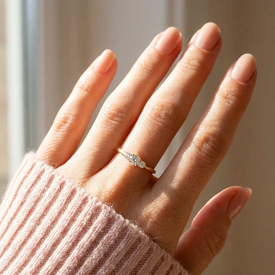 Trinity Cluster Ring | Luxe2075