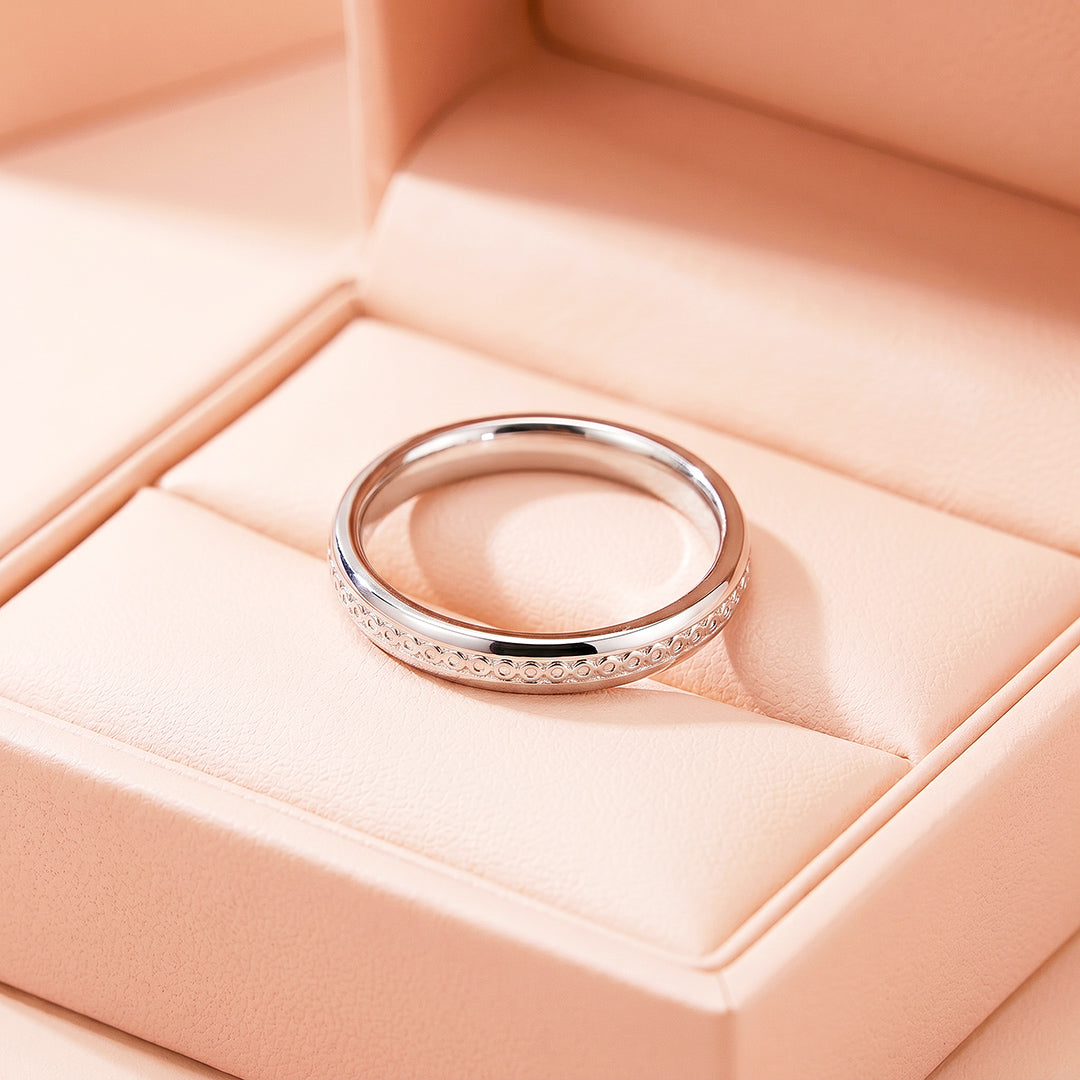 Milgrain Edge Band Ring | Luxe2092