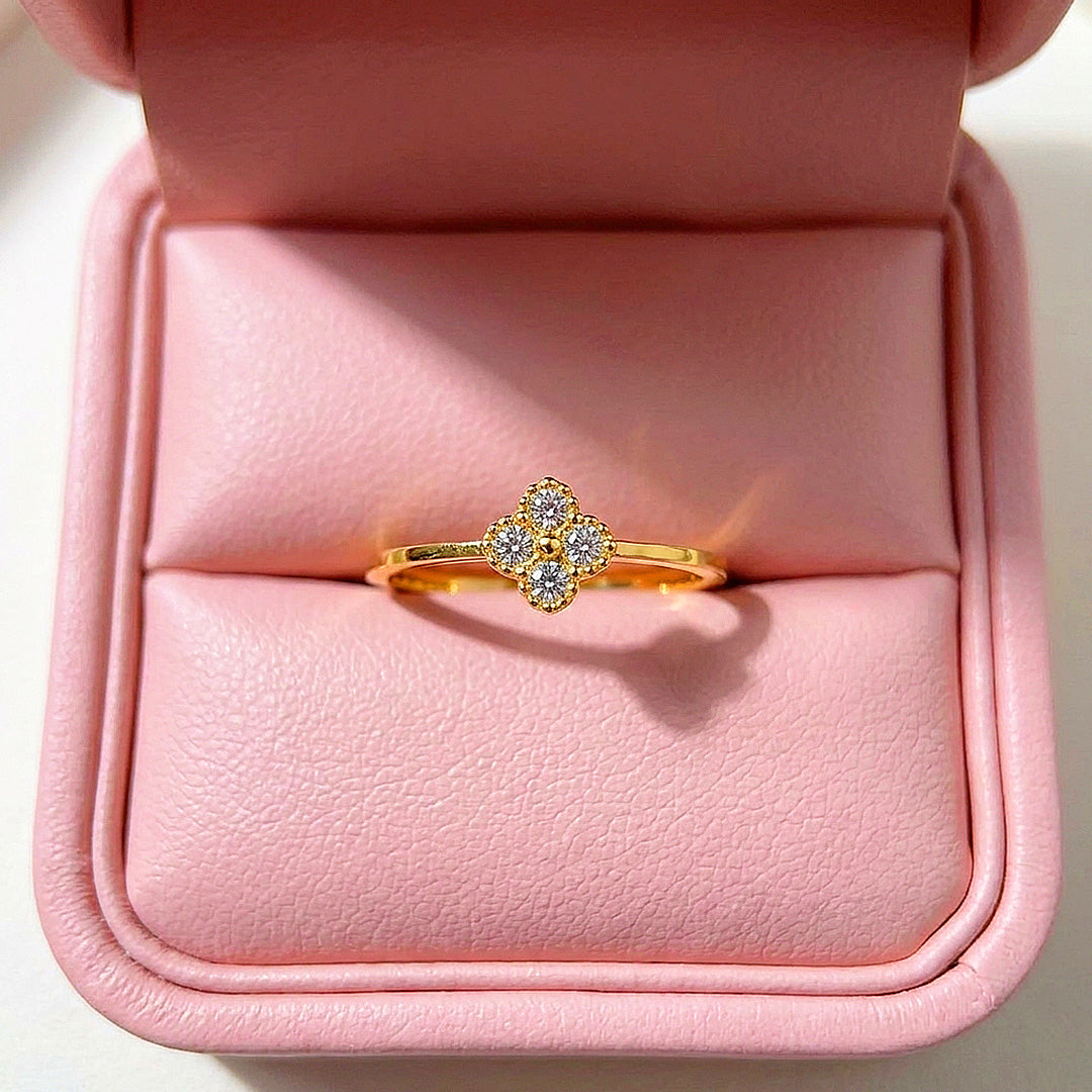 Clover Cluster Ring | Gold | Luxe2098