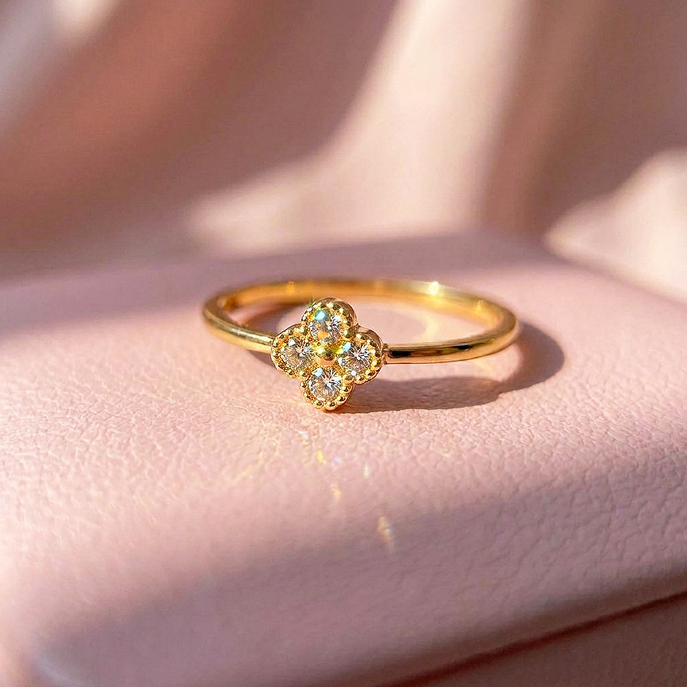 Clover Cluster Ring | Gold | Luxe2098