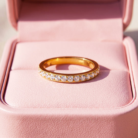 Eternity Diamond Simulant Ring | Luxe2101