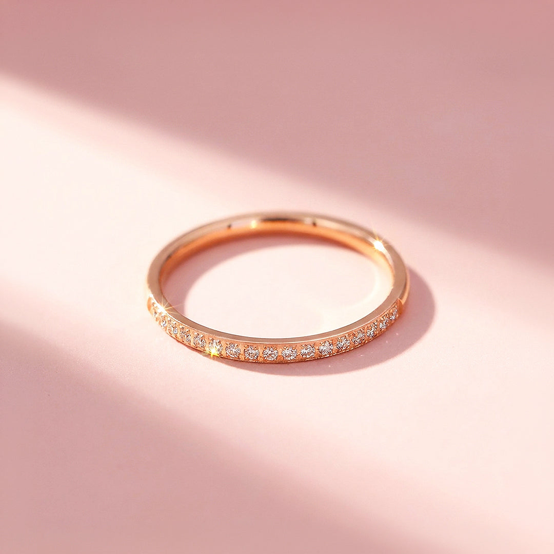 Aura Pavé Eternity | Women&