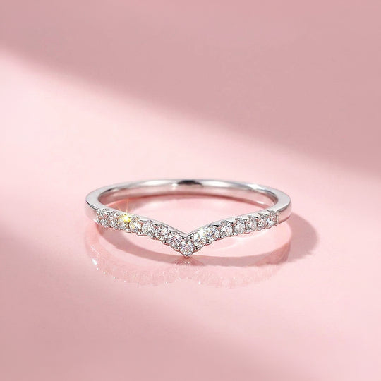 Aura Wishbone Pavé | Women&