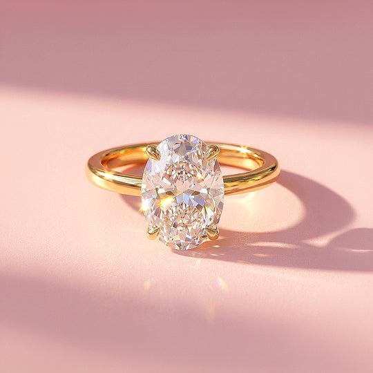 Oval Solitaire Four-Prong | Women&