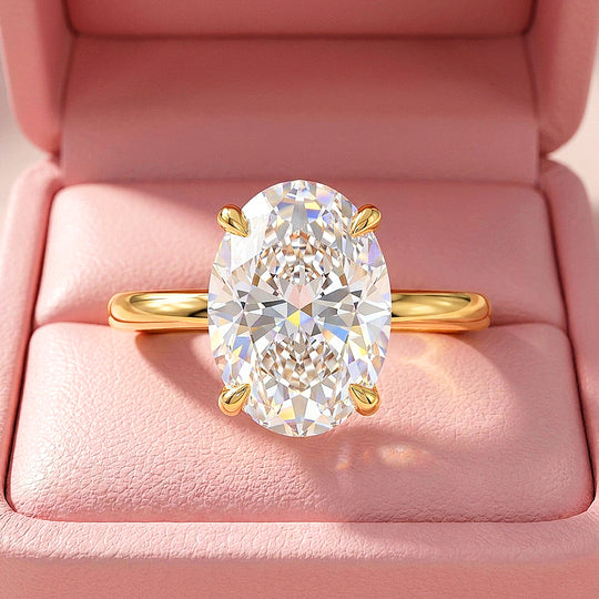 Oval Solitaire Four-Prong | Women&