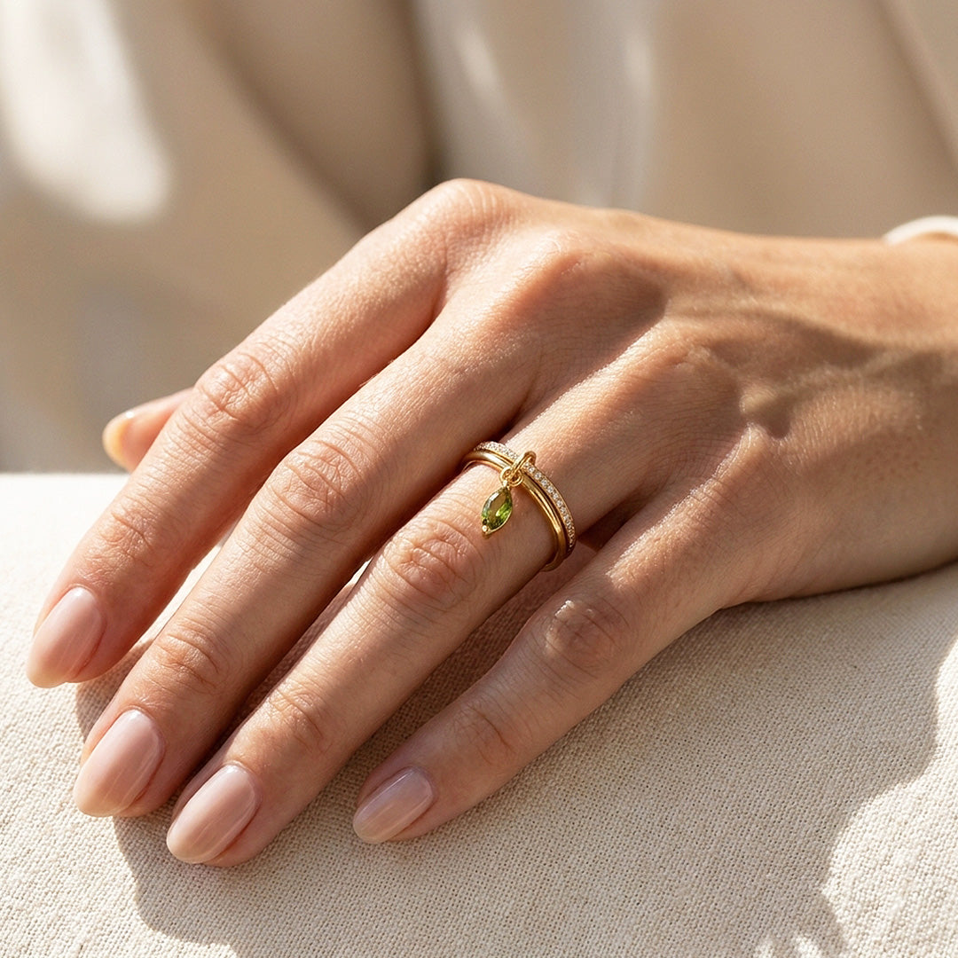 Birthstone Radiance Ring | Luxe2138