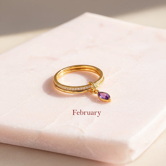 Birthstone Radiance Ring | Luxe2138