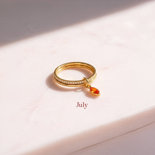 Birthstone Radiance Ring | Luxe2138