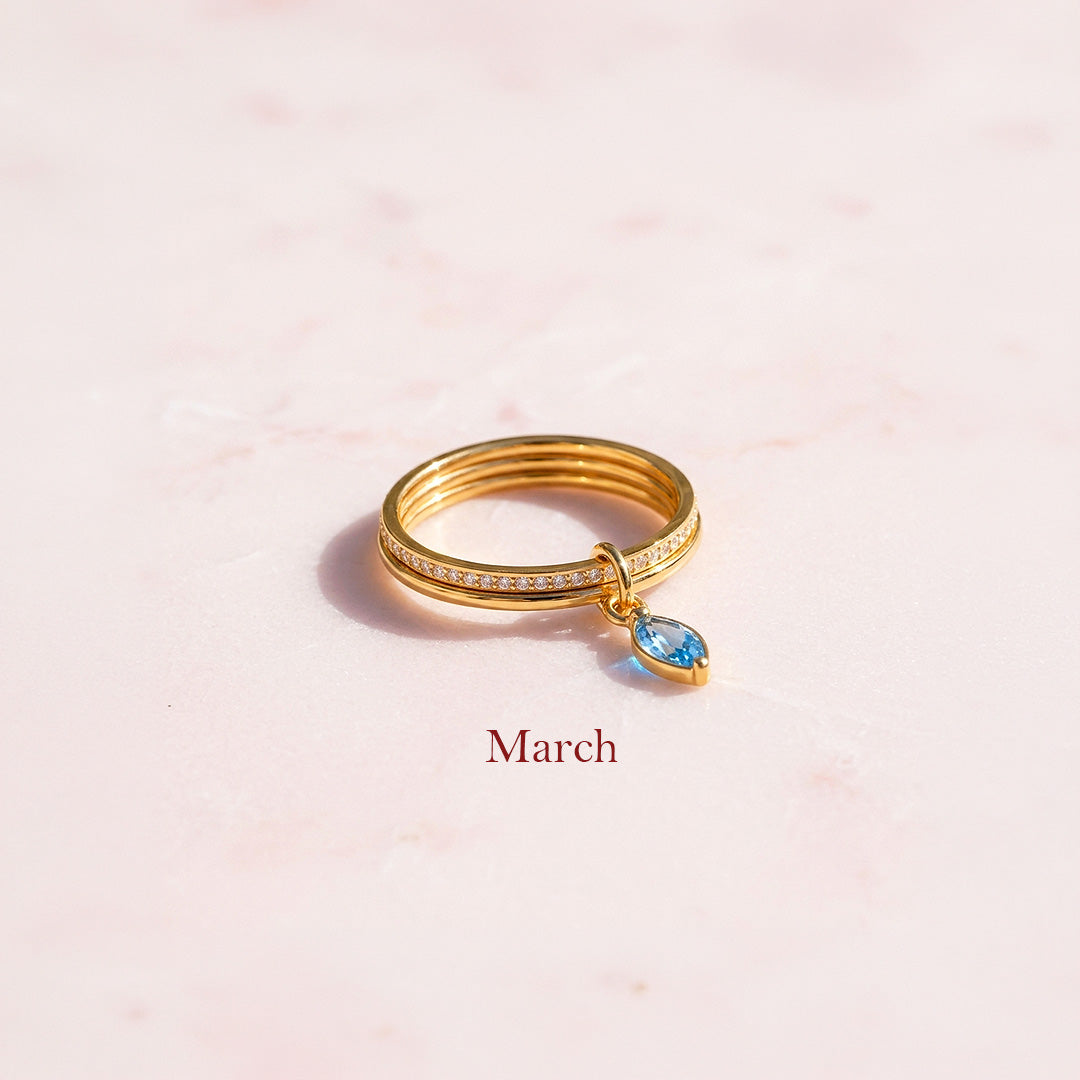 Birthstone Radiance Ring | Luxe2138