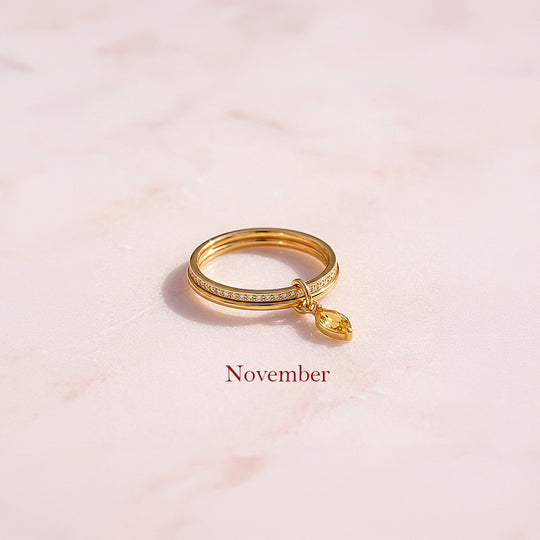 Birthstone Radiance Ring | Luxe2138