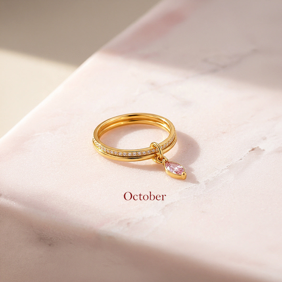 Birthstone Radiance Ring | Luxe2138