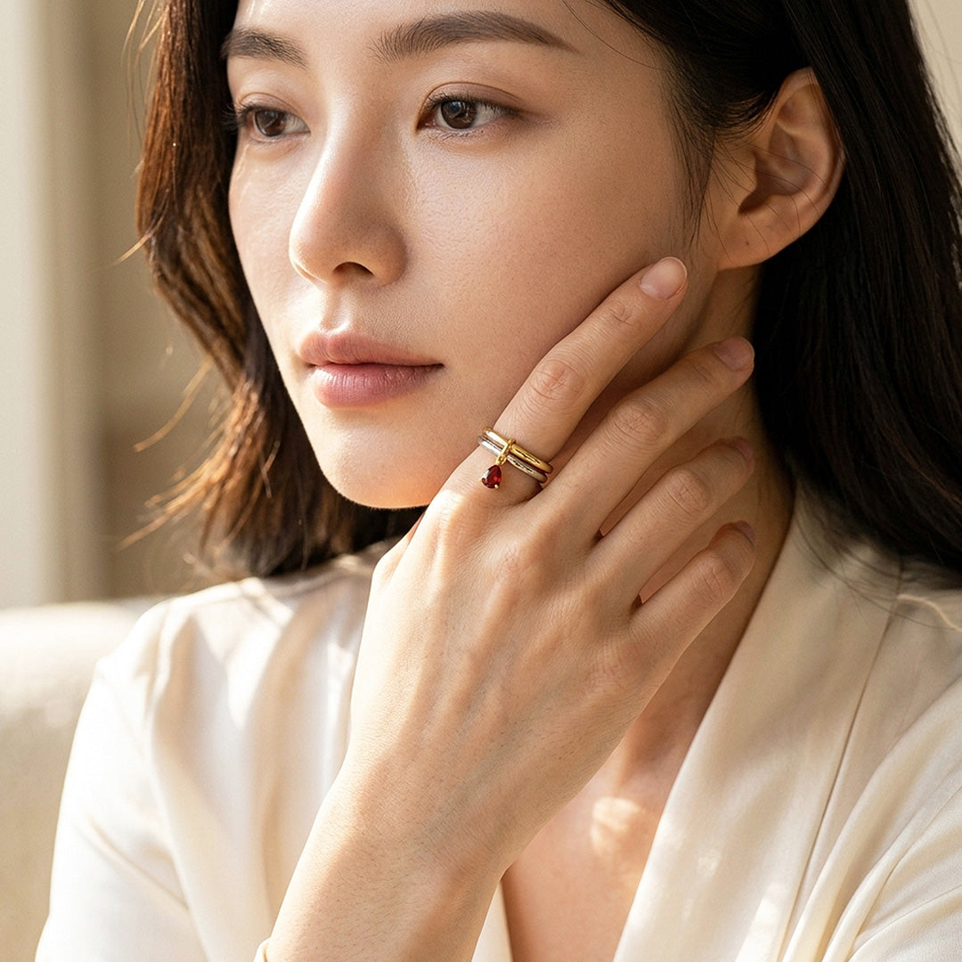 Birthstone Harmony Ring | Luxe2139