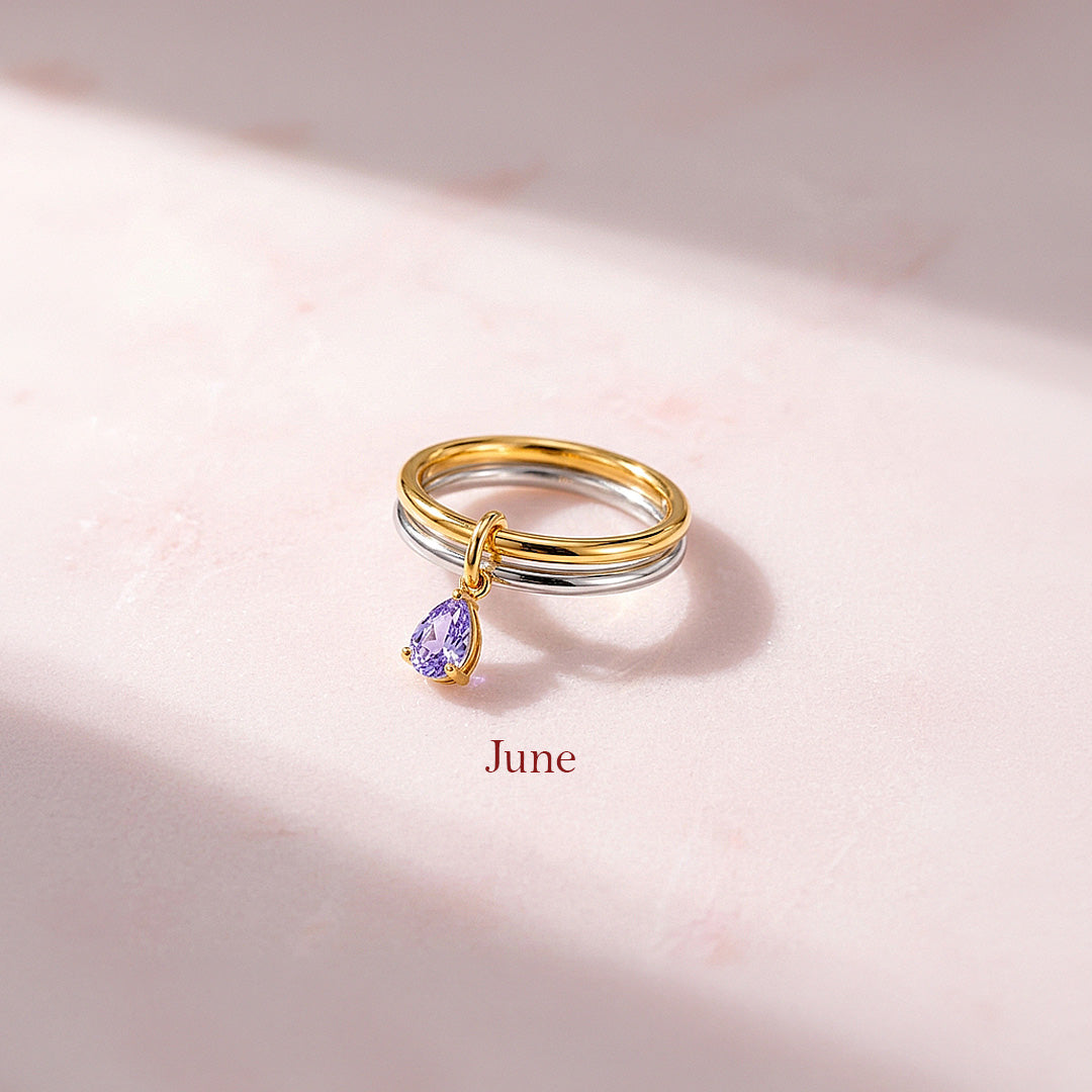 Birthstone Harmony Ring | Luxe2139