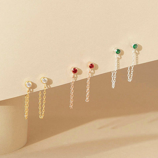 Luxe3400 - Birthstone Earrings