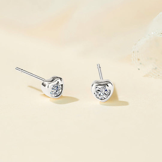 🎁 Luxe3401 - Hearts Ear Studs💖 (100% off)
