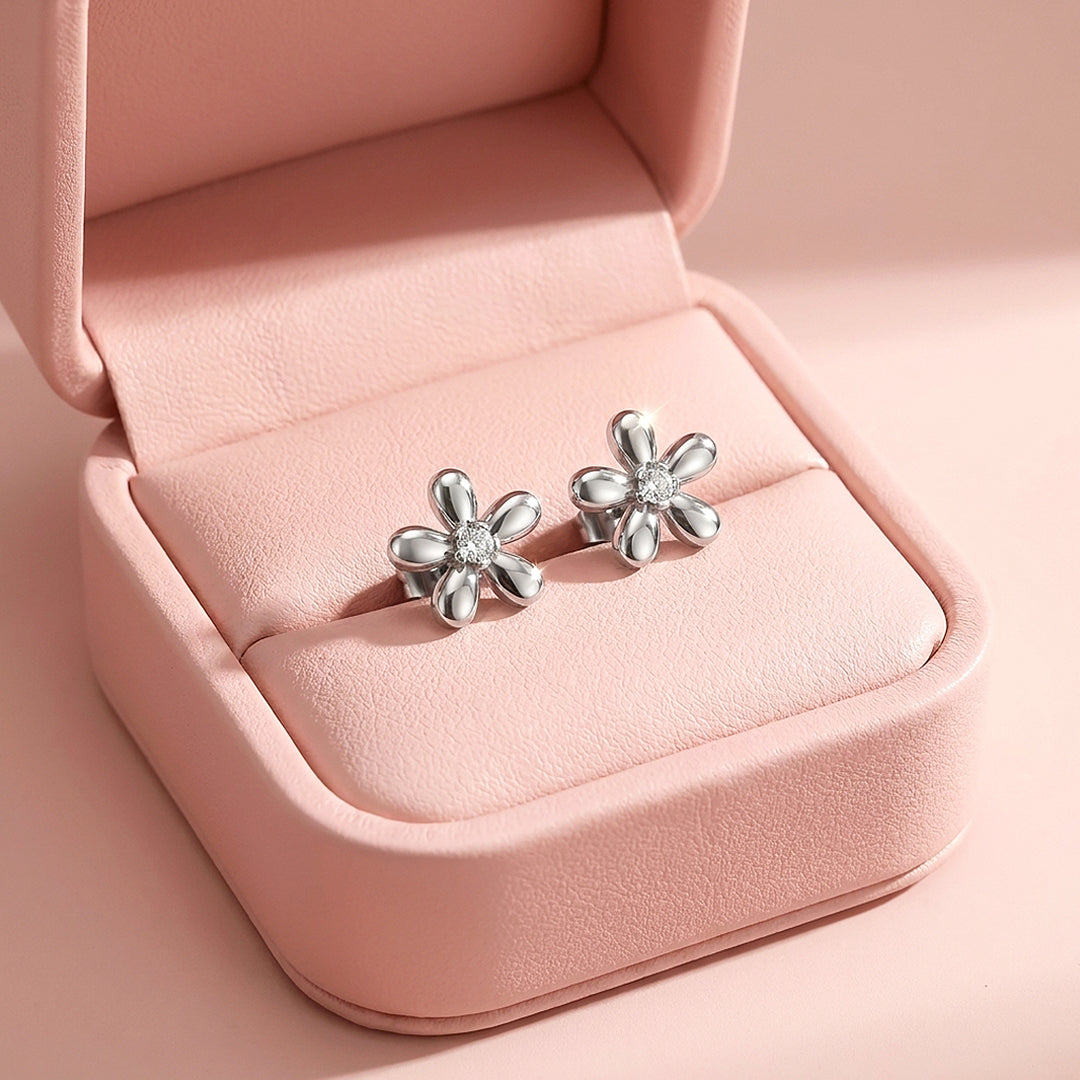 Floral Stud Earrings | Luxe3752