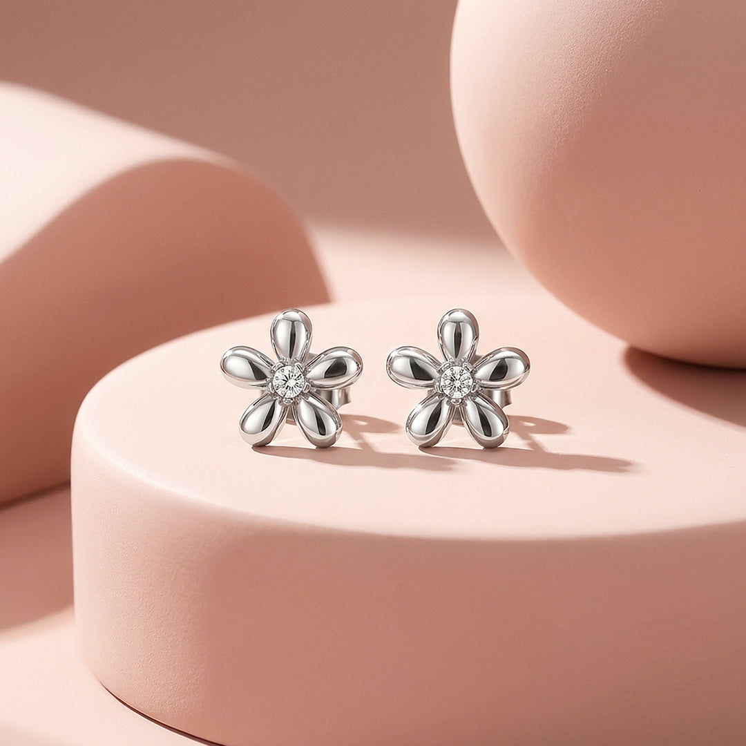 Floral Stud Earrings | Luxe3752