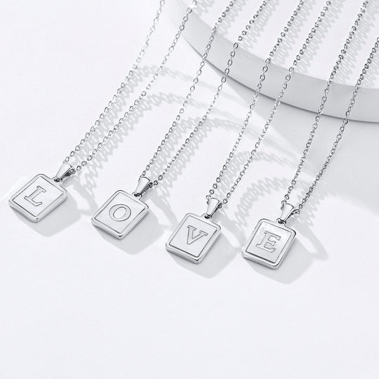 Luxe4352 - Alphabet Necklace