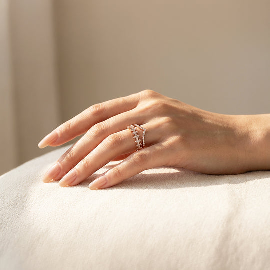Crown Ring | Diamond Simulant | Luxe5168 - Rings | Singapore Jewellery, Wedding Rings &amp; Gifts | Same Day Delivery | Tiara.com.sg