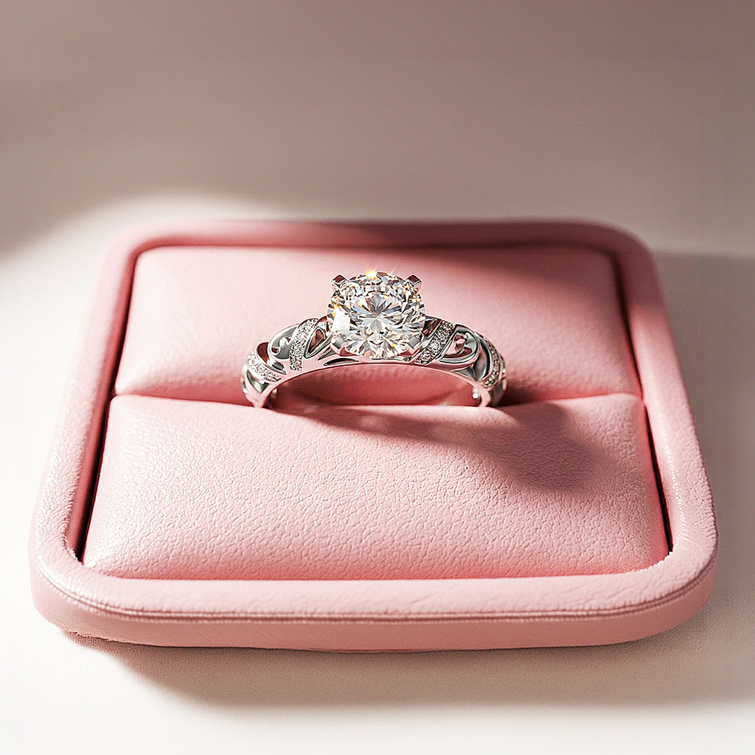 Round Brilliant Solitaire Engagement Ring | Luxe5184 - Rings | Singapore Jewellery, Wedding Rings & Gifts | Same Day Delivery | Tiara.com.sg