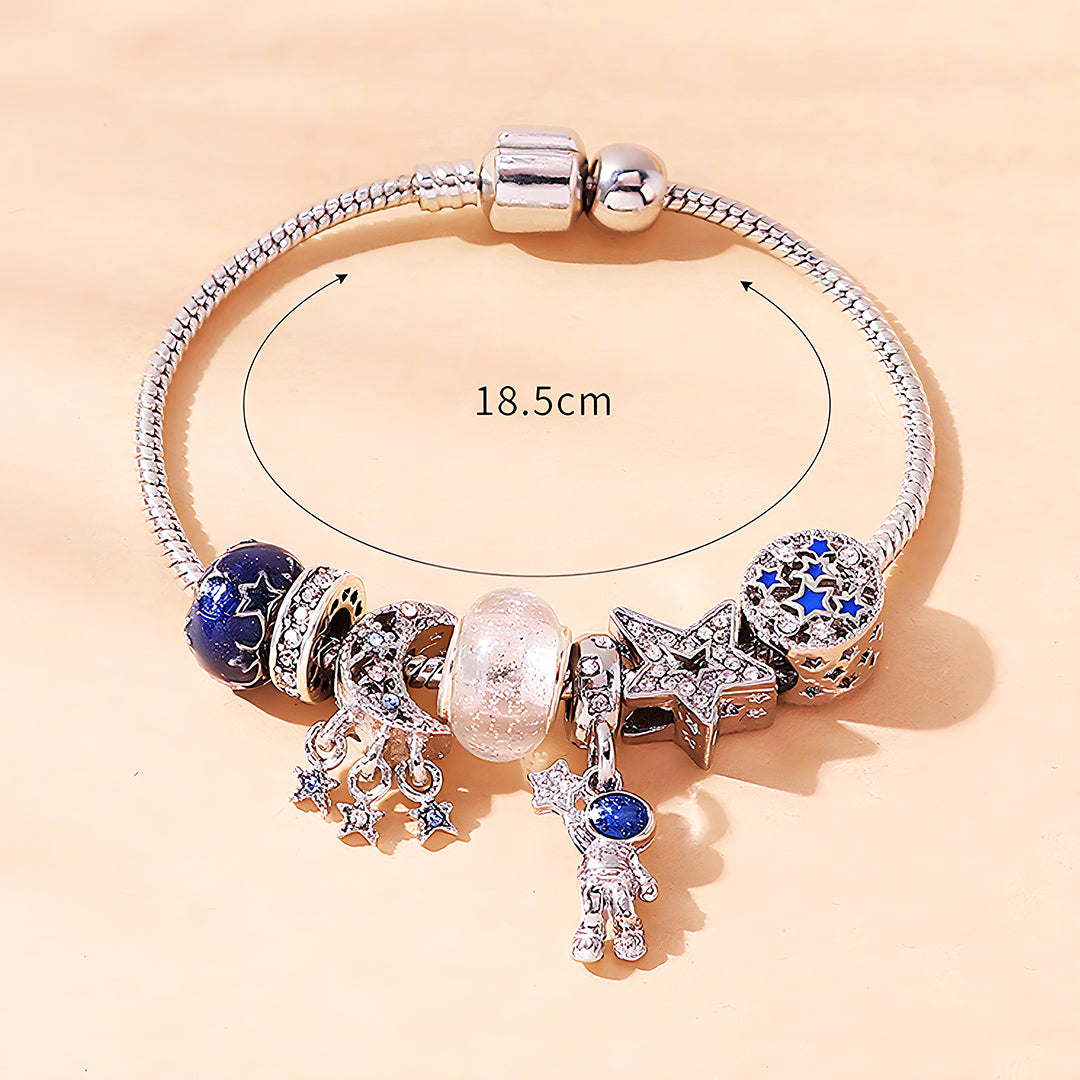 Luxe6192 - Astronaut Charm Bracelet