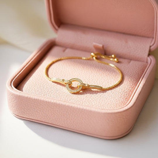 Geometric Halo &amp; Bar Bolo | 18K Gold &amp; White Gold | Luxe6527 - Bracelet | Singapore Jewellery, Wedding Rings &amp; Gifts | Same Day Delivery | Tiara.com.sg