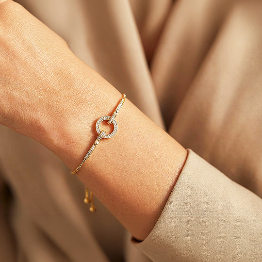 Geometric Halo &amp; Bar Bolo | 18K Gold &amp; White Gold | Luxe6527 - Bracelet | Singapore Jewellery, Wedding Rings &amp; Gifts | Same Day Delivery | Tiara.com.sg