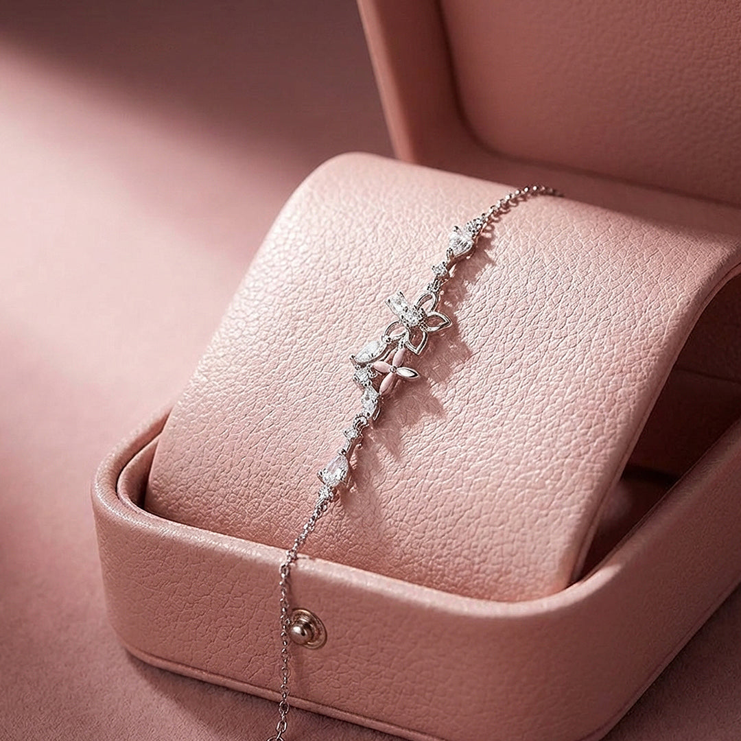 Marquise Floral Chain Bracelet | Luxe6597