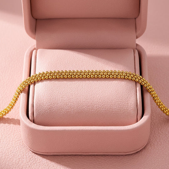 Multi-Row Beaded Chain Bracelet | Luxe6598