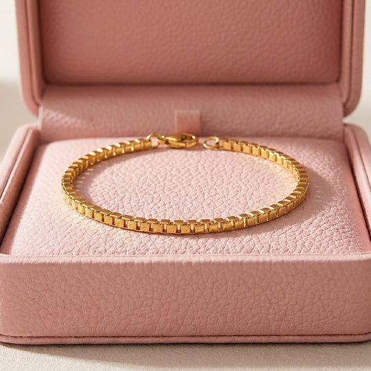 Box Chain Bracelet | Luxe6602