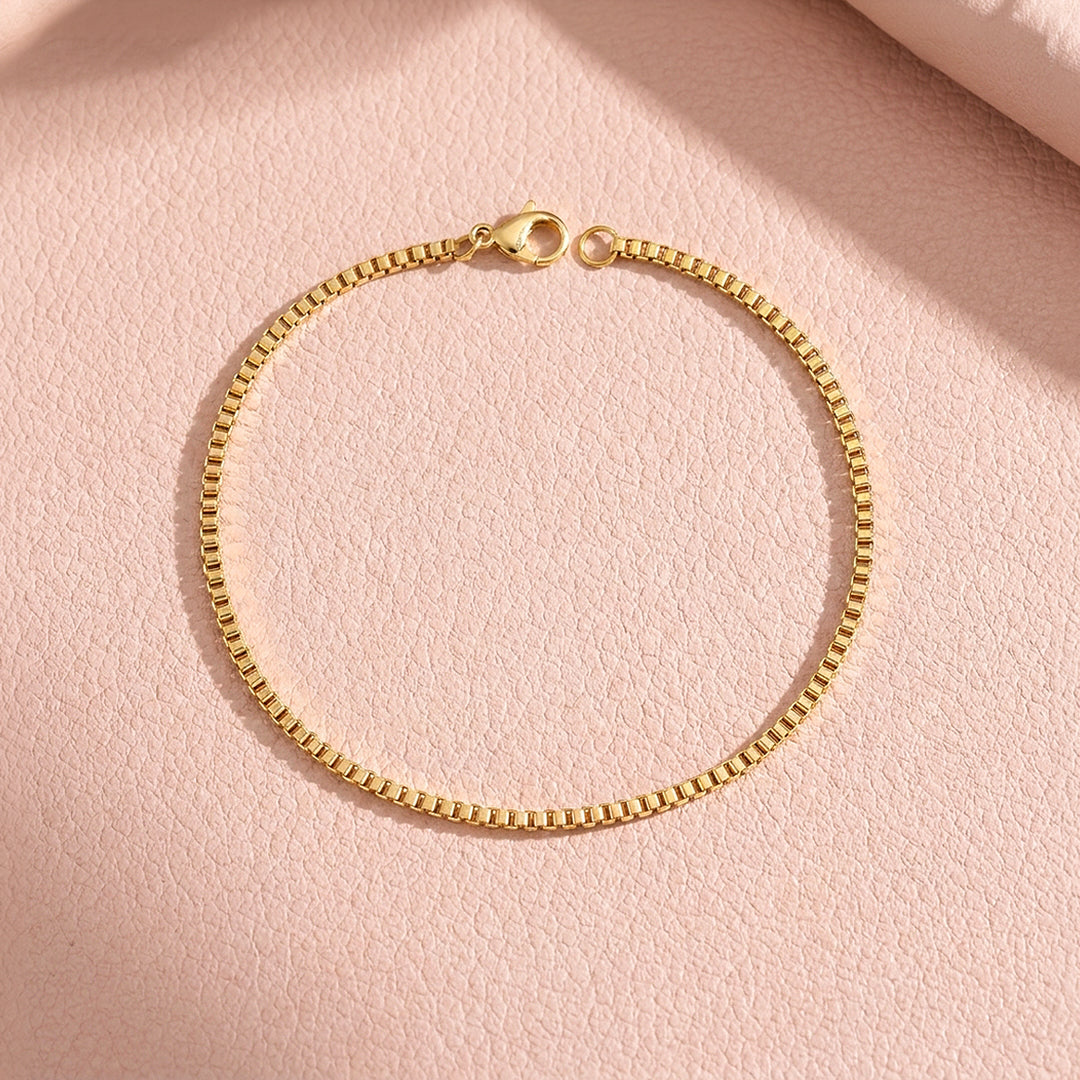 Box Chain Bracelet | Luxe6602