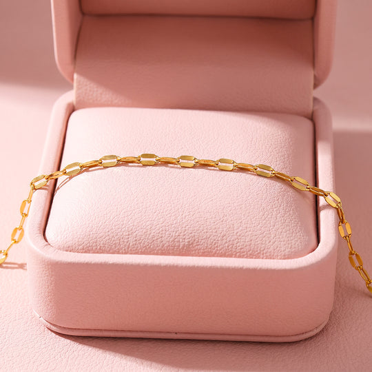 Mirror Link Chain Bracelet | Luxe6701