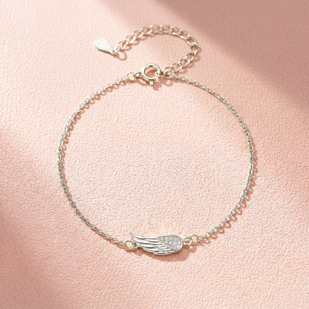 Angel Wing Chain Bracelet | Luxe6729