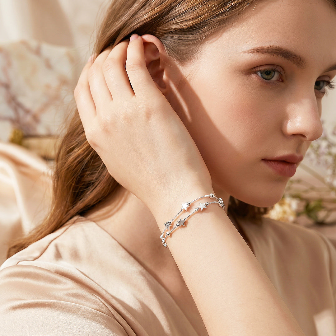 Double-Strand Star Bracelet | Luxe6746