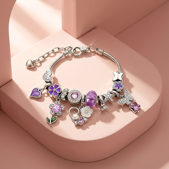 Enchanted Garden Charm Bracelet | Women&