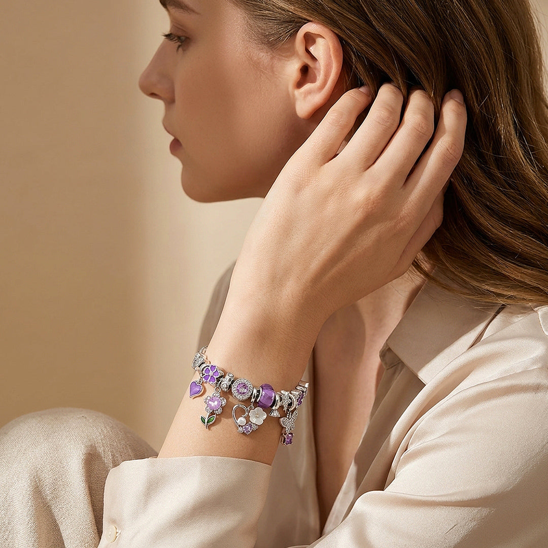 Enchanted Garden Charm Bracelet | Women&