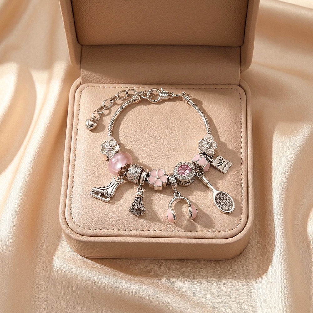 Athletic Charm Bracelet | Women's Bracelet | Luxe6793