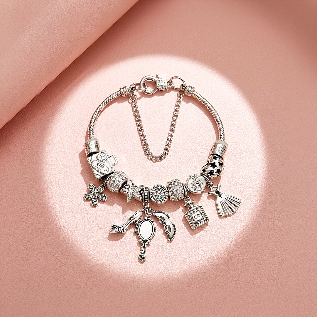 Midnight Masquerade Charm Bracelet | Women&