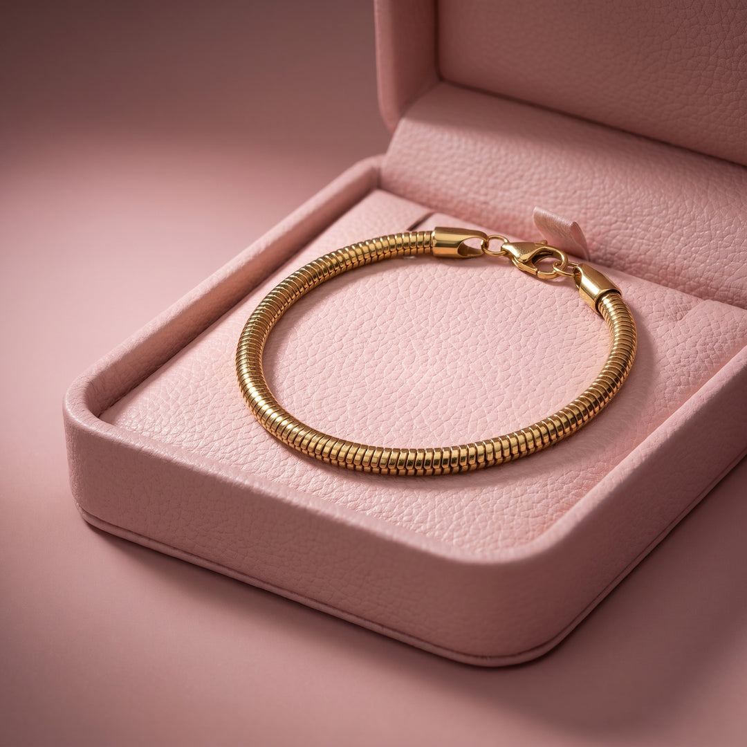 Thick Snake Chain Bracelet | Women&