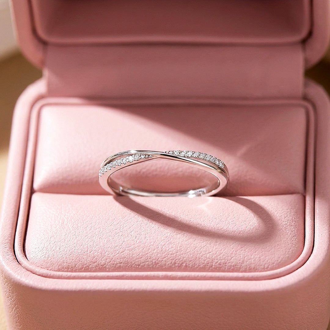 Thalia Twist Wave Pavé | Women&