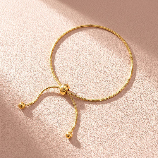 Adjustable Snake Chain Slider | Anklet | Luxe9227