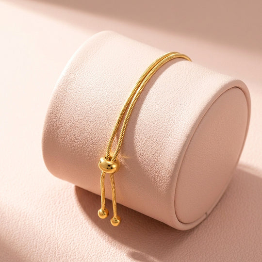 Adjustable Snake Chain Slider | Anklet | Luxe9227