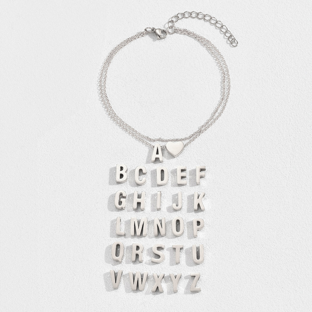 Luxe9267 - Alphabet Anklet