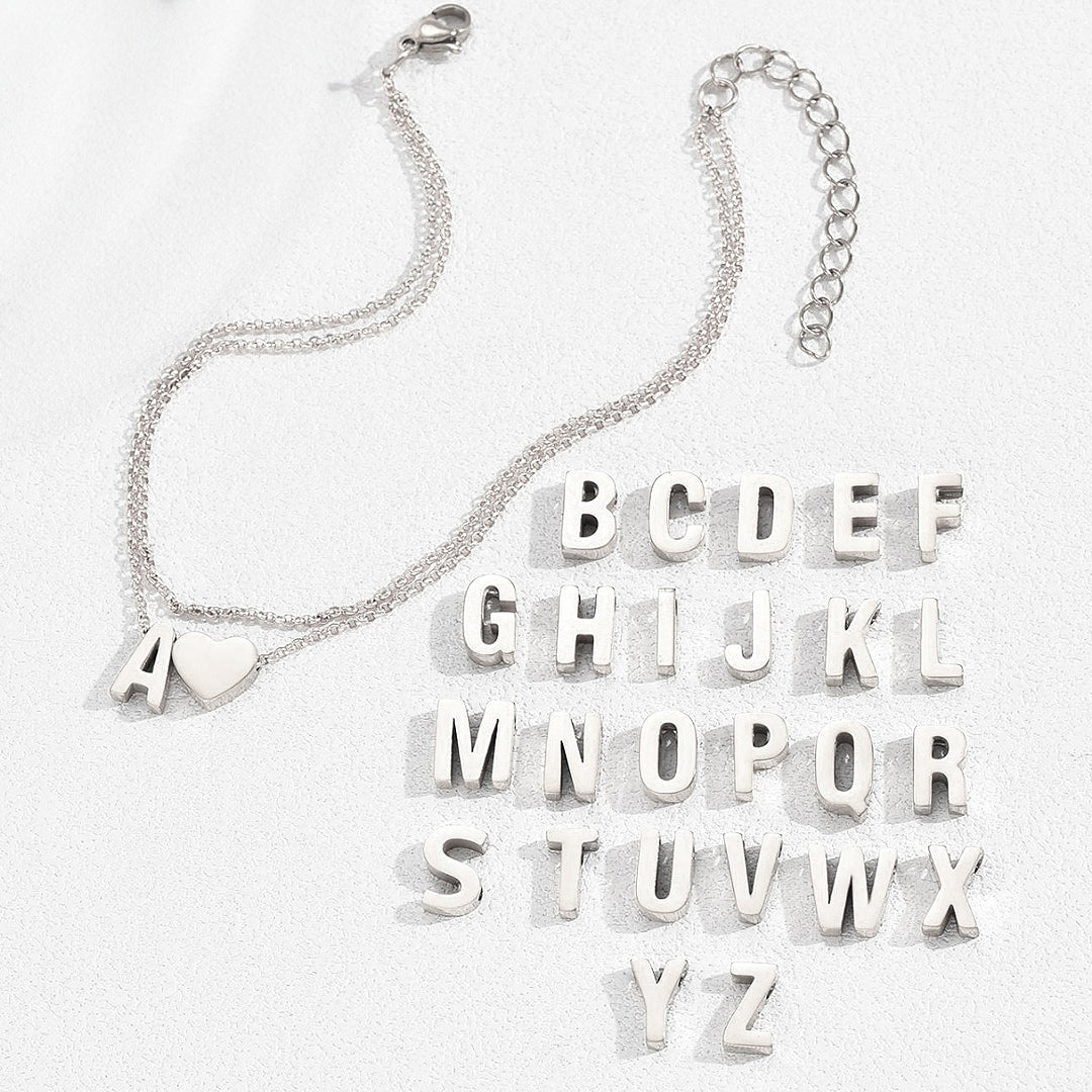 Luxe9267 - Alphabet Anklet