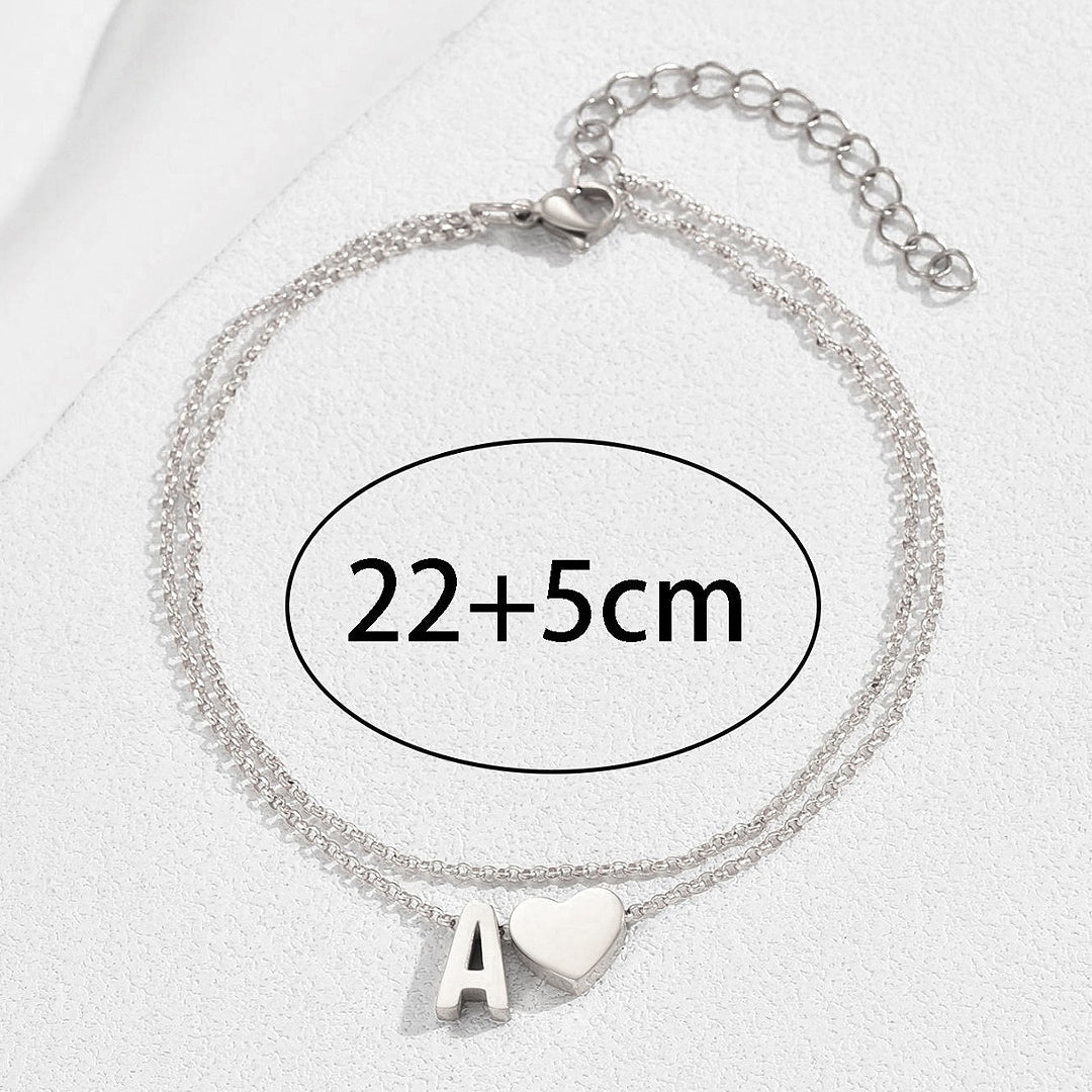 Luxe9267 - Alphabet Anklet