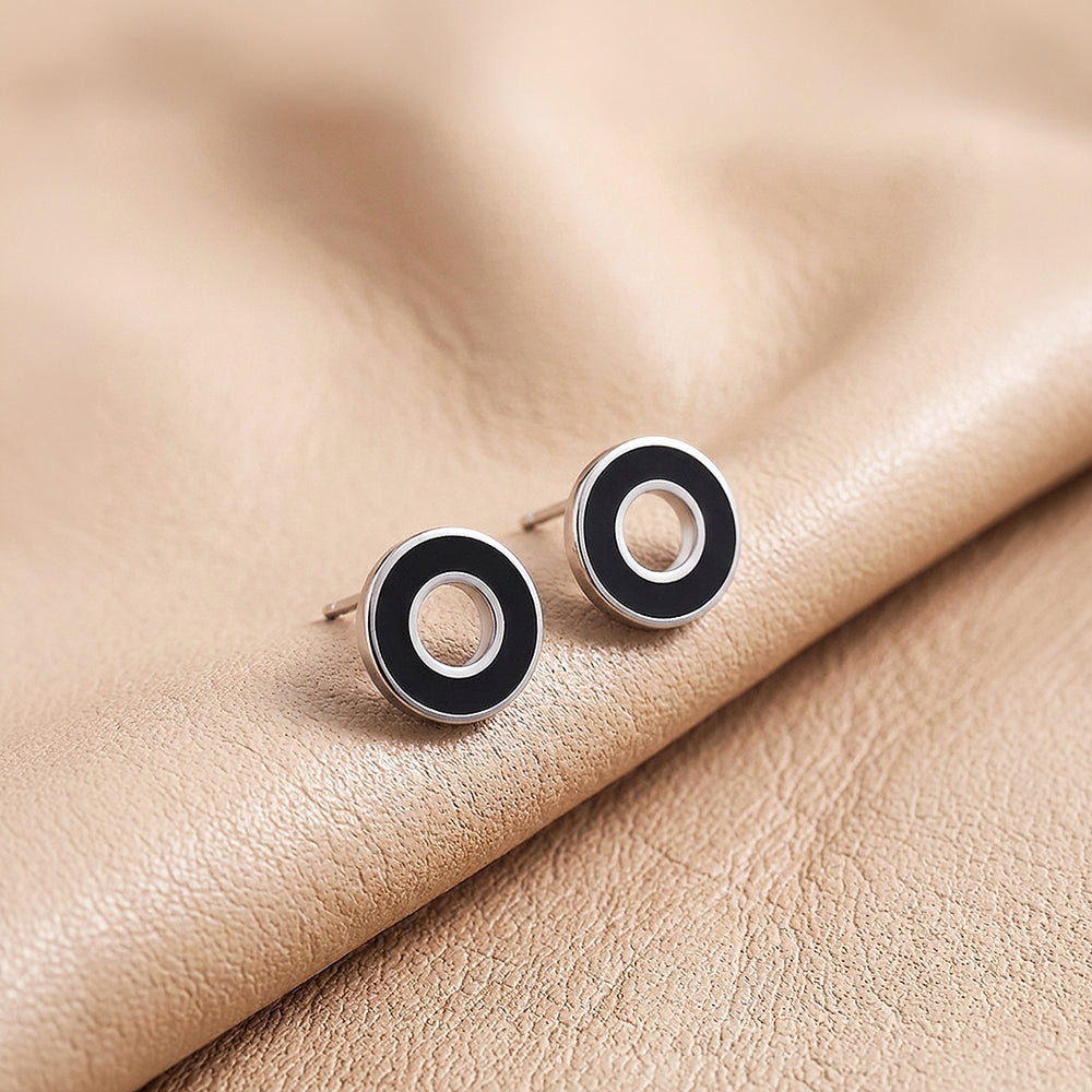 Concentric Circle Stud | Men's Earrings | ME1004