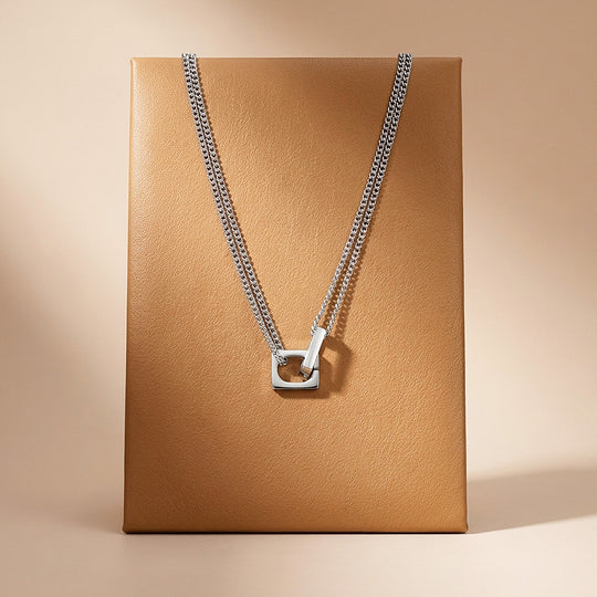 Ring Bar Pendant | Men&