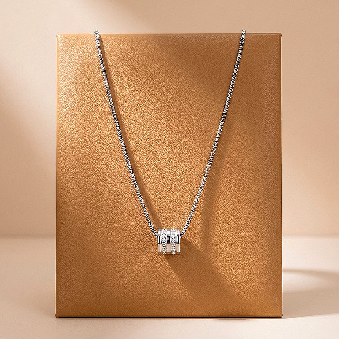 Stone Barrel Pendant | Men&