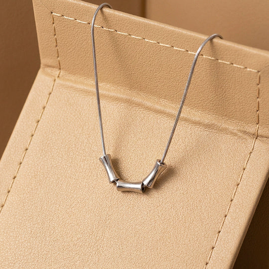 Triple Tube Bead Snake Chain | Men&