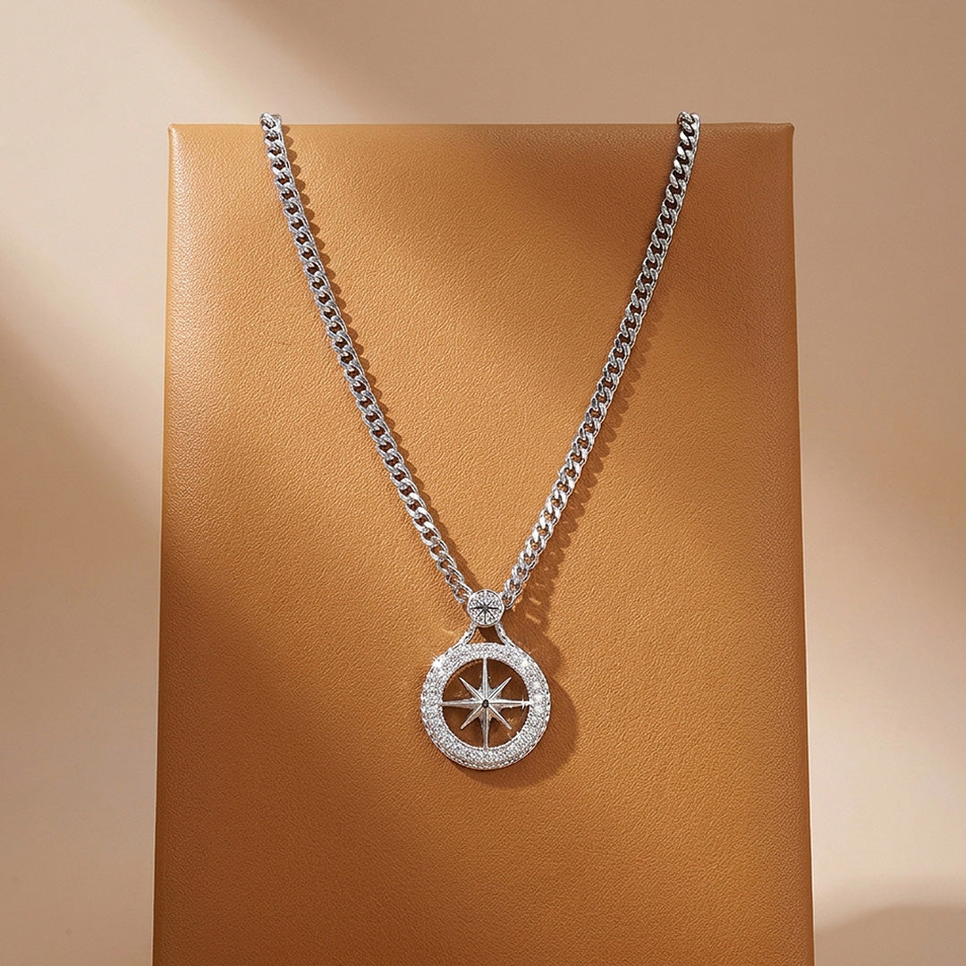 North Star Compass Pendant | Men&